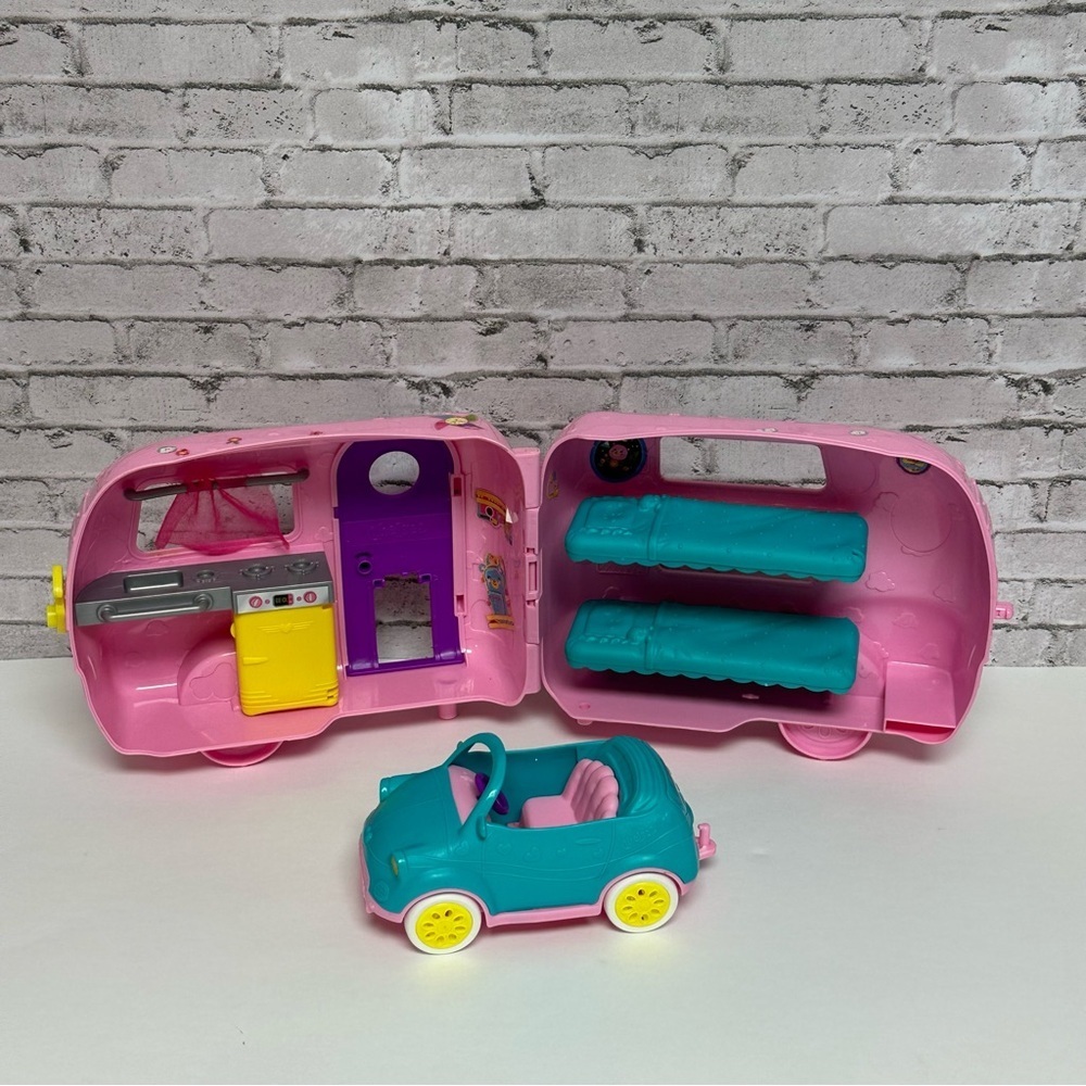Barbie Club Chelsea RV Camper & Car Playset Mattel 2018 Pink